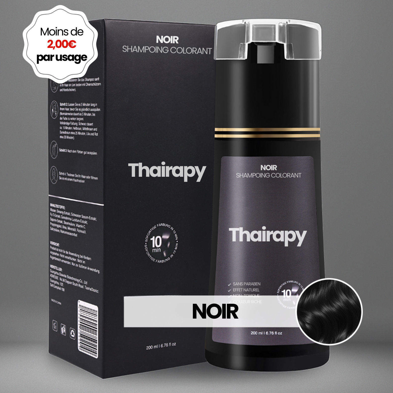 Shampoing Colorant Instantané