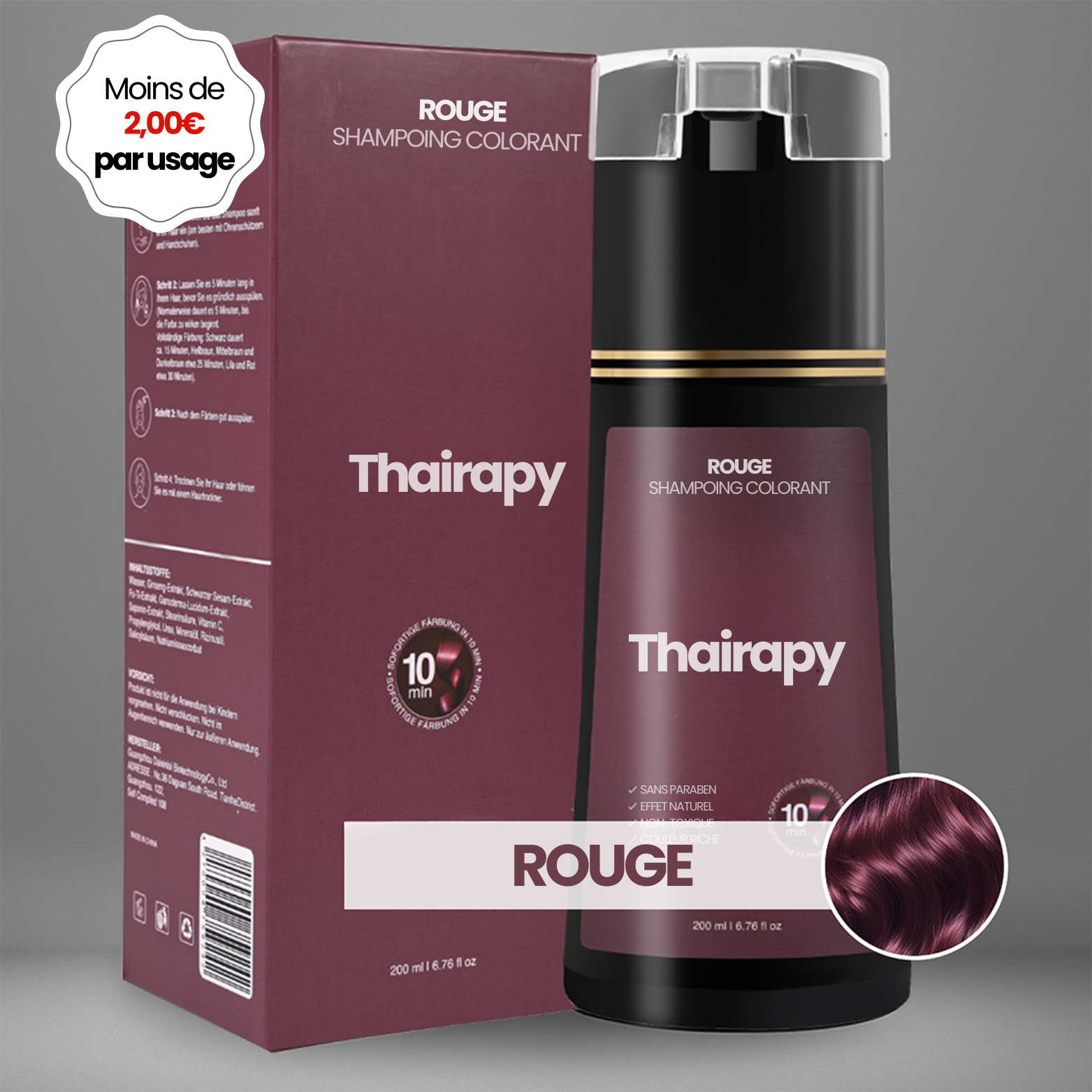 Shampoing Colorant Instantané