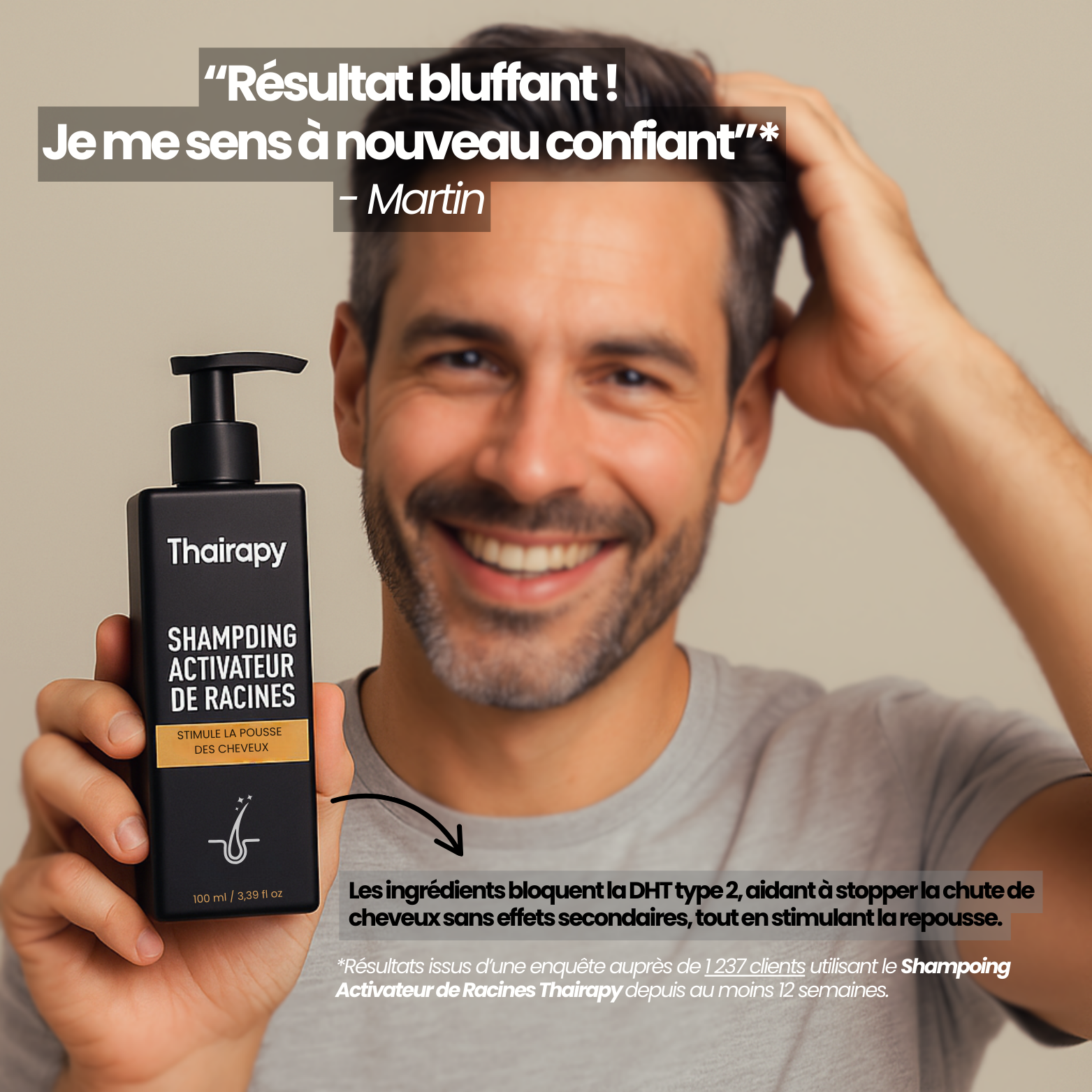Shampoing Activateur de Racines