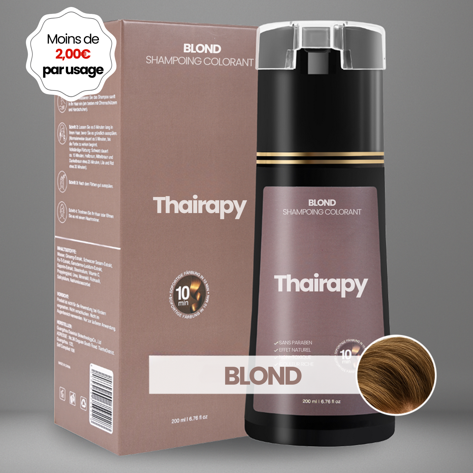 Shampoing Colorant Instantané