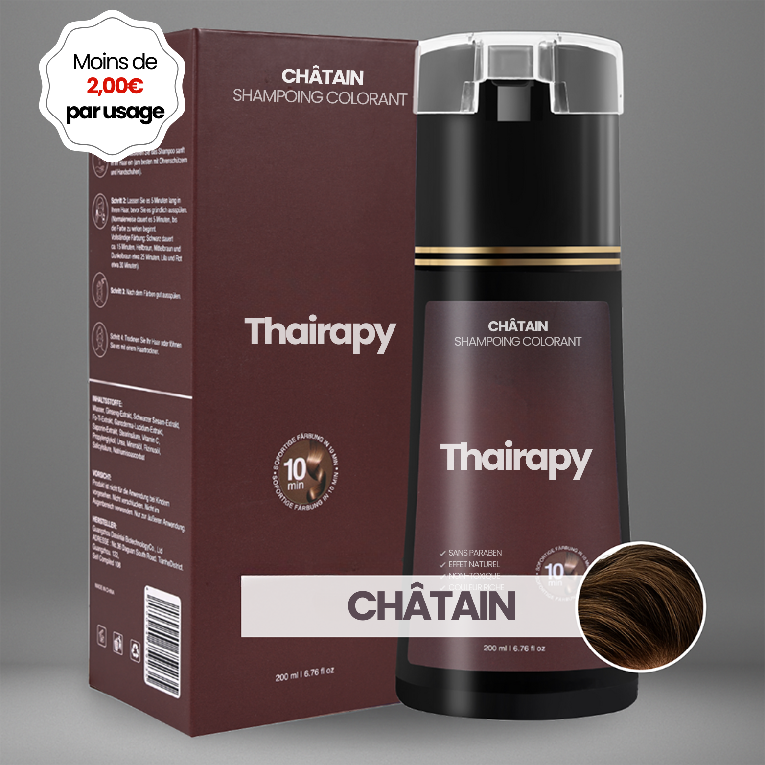 Shampoing Colorant Instantané