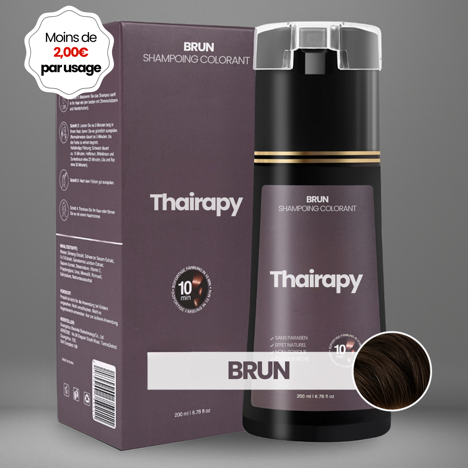 Shampoing Colorant Instantané