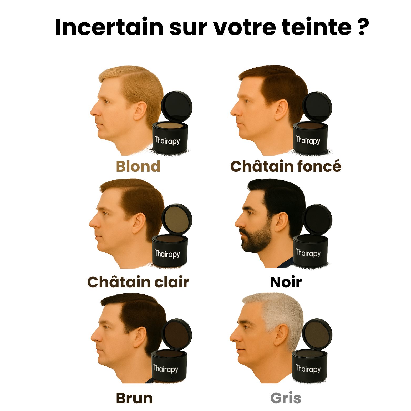 Poudre Capillaire Densifiante